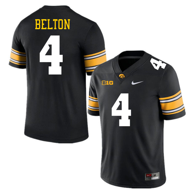 Dane Belton Iowa Jersey,University Of Iowa Hawkeyes Fotoball Uniforms,Jersey,Gears-Black